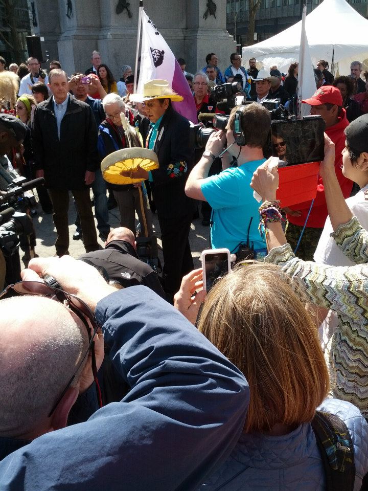 April 24 in Montreal. (Photo: Commission de vérité et réconciliation du Canada)