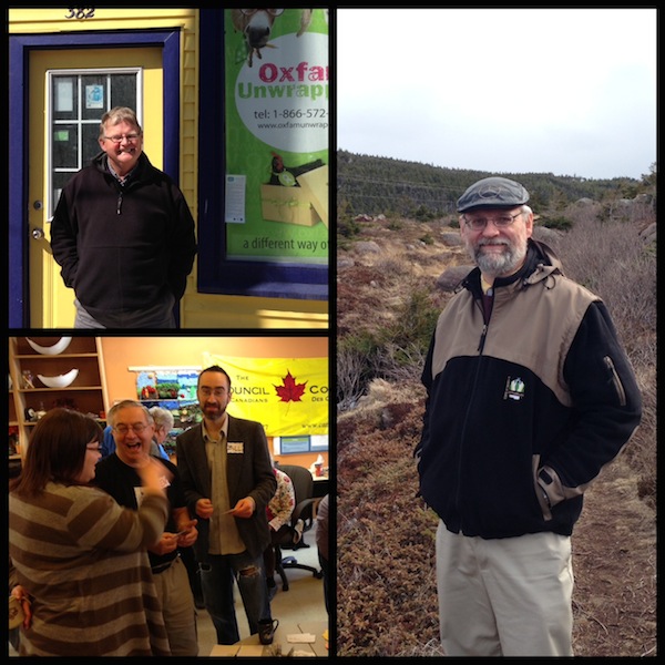 St. John's chapter members (clockwise from top-left): Bill Hynd, Clyde Bridger,