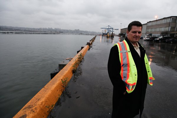 Jeff Scott, president and CEO of Fraser Surrey Docks. (Photo: David P. Ball)