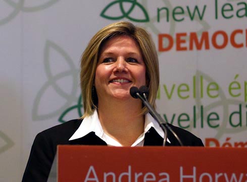 All eyes on Andrea Horwath this week in Ontario.