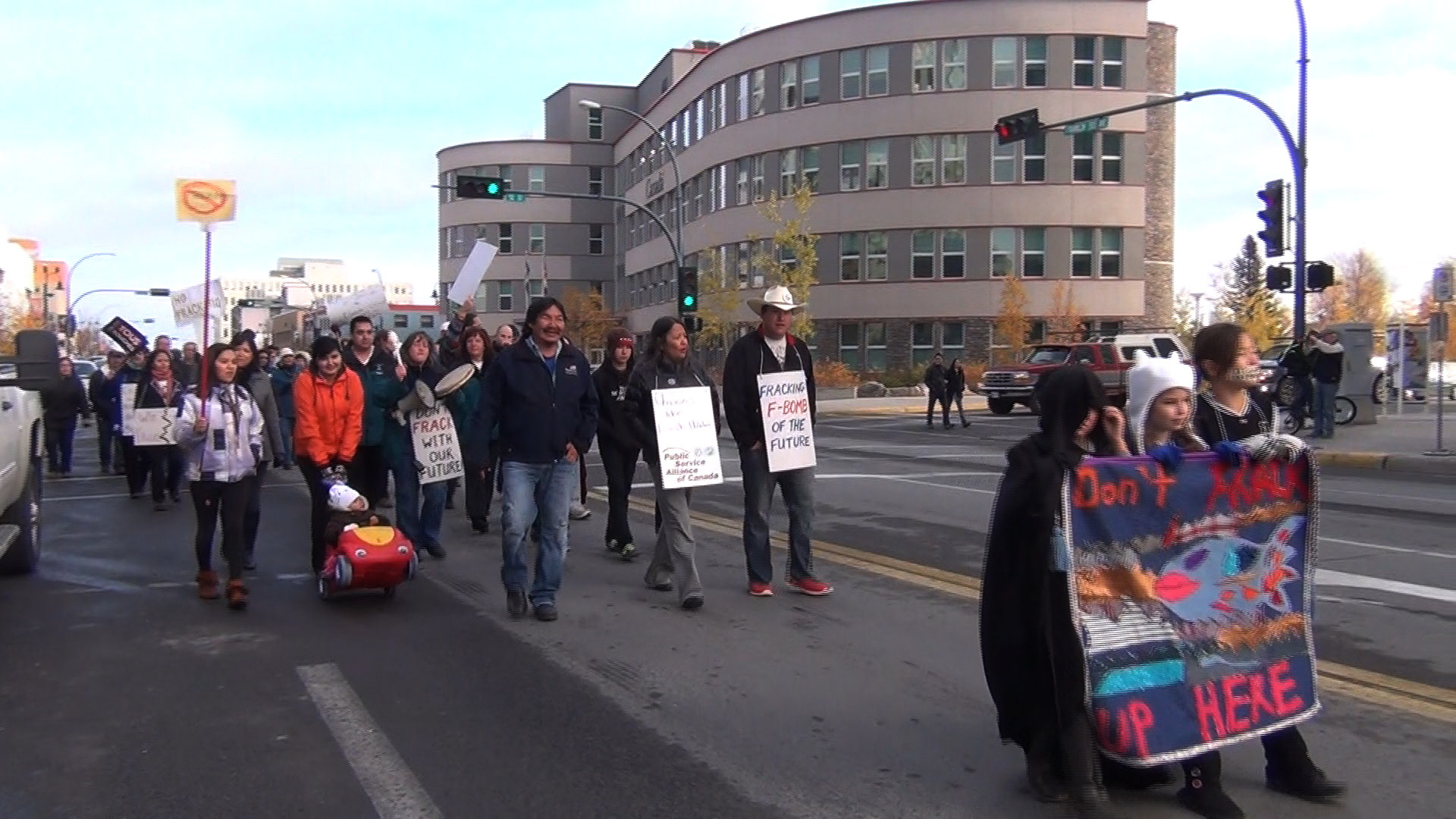 Global Frackdown Event in Yellowknife NWT