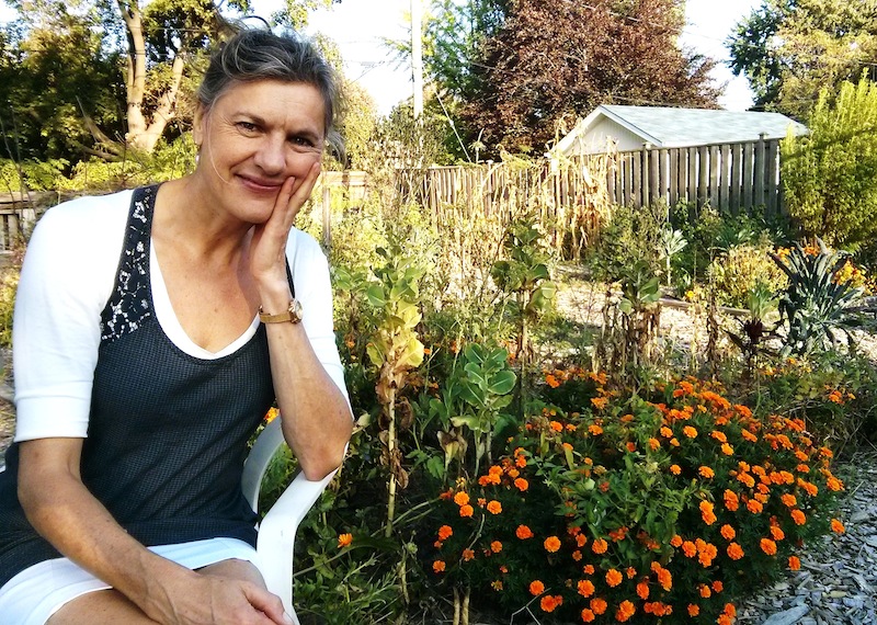 Rita Haase, the founder of the Campus Community Garden Project