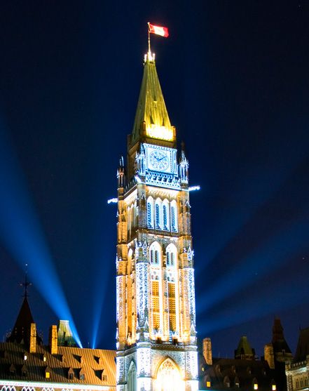 Clock Tower in Parliament Hill