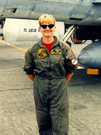 Missy Cummings in the U.S. Navy