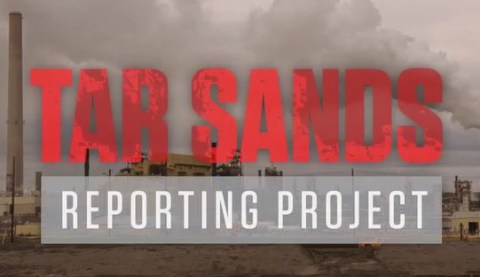 Screenshot from Tars Sands Reporting Project