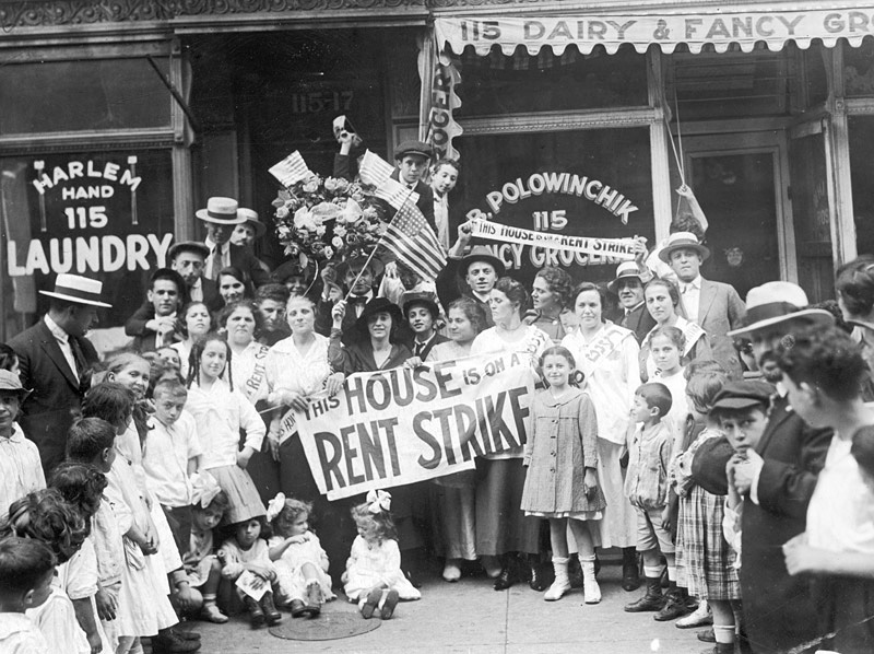 New York Rent strike, 1919