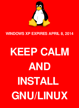 Keep Calm and Install GNU Linux