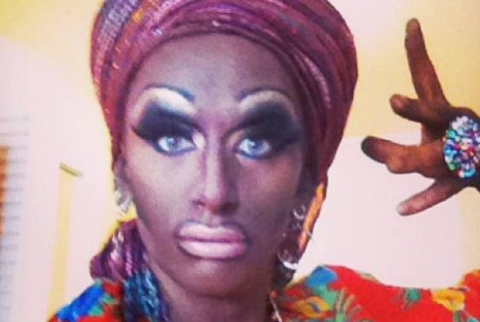 Daytona Bitch in blackface