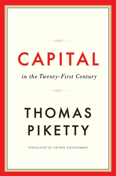 Book jacket of Capital in the Twenty-First Century