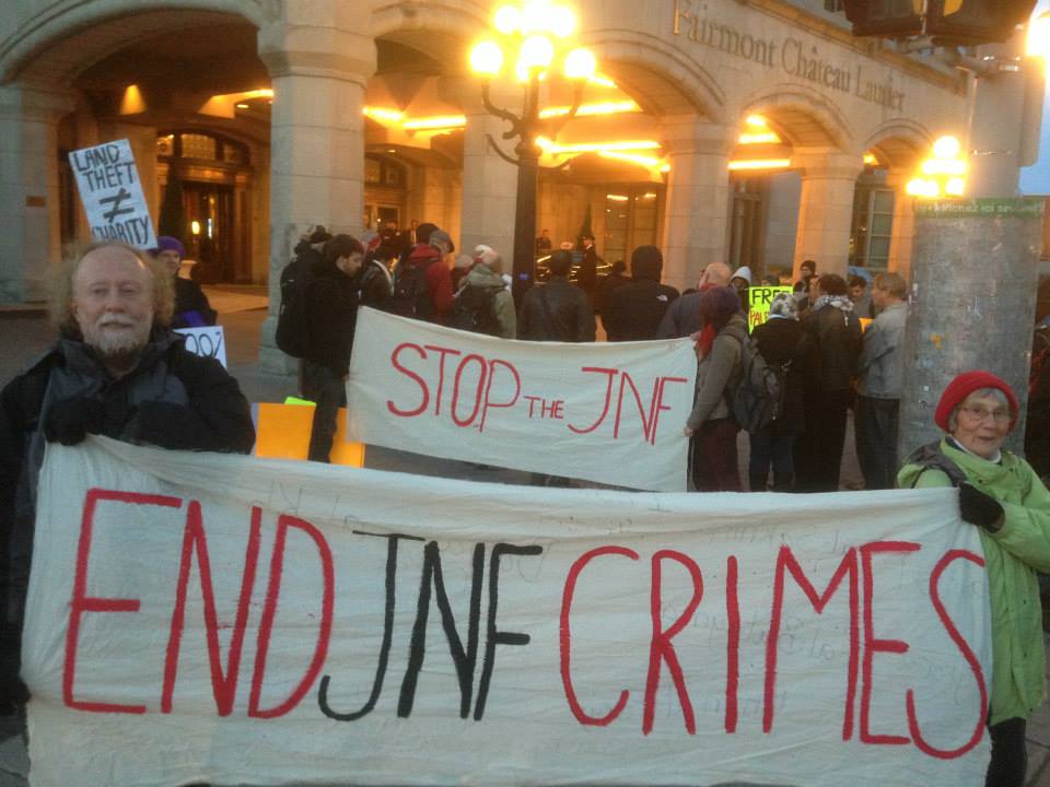 jnf_protest_ottawa_with_two_banners