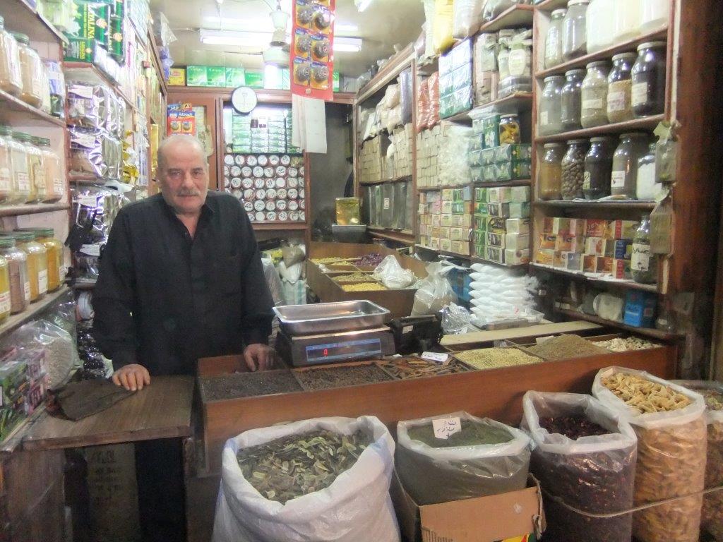 Merchant in Aleppo, Syria prior to civil war