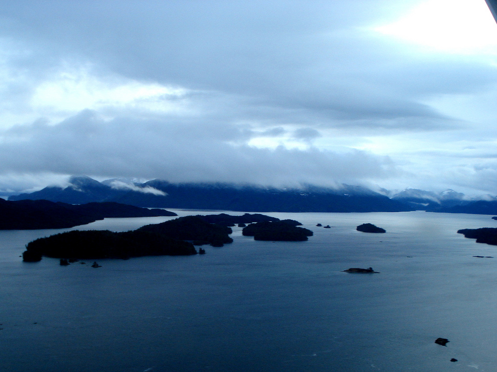 Coastal islands near Kitkatla, BC