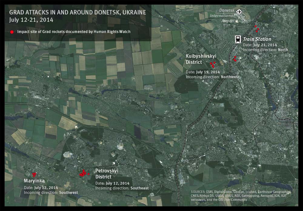 grad_rocket_attacks_in_donetsk_in_july_2014_documented_by_human_rights_watch