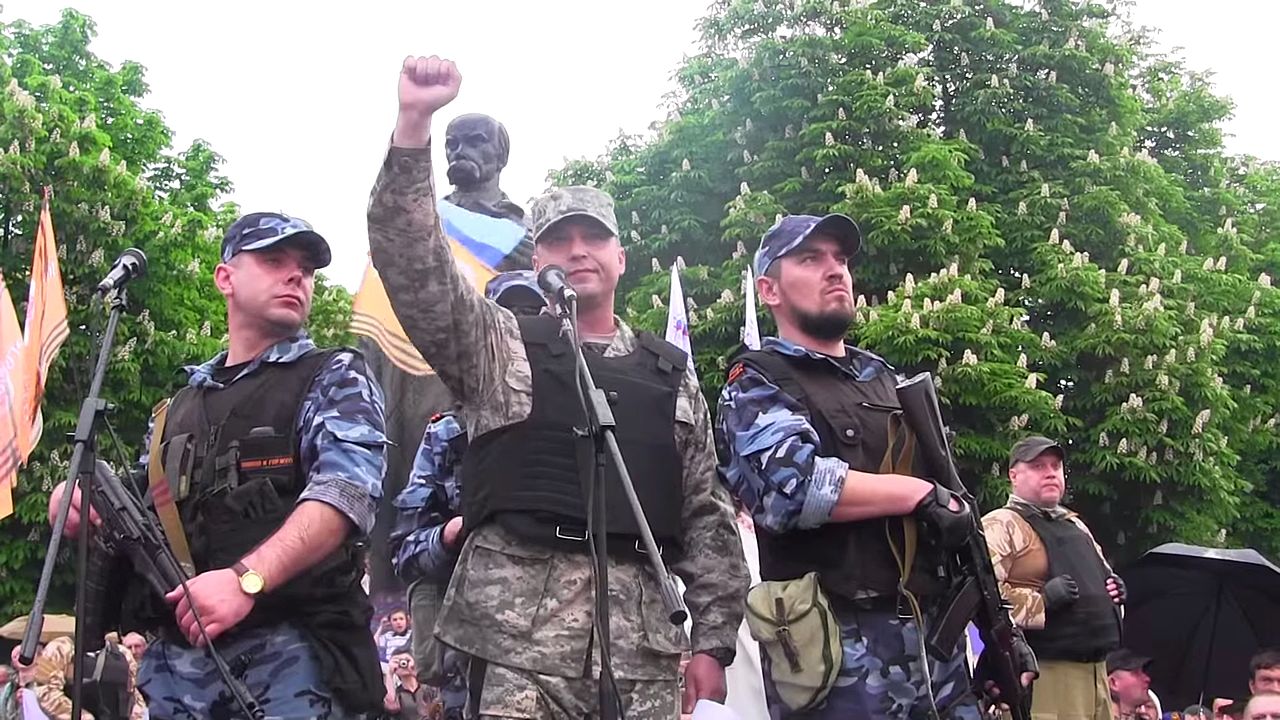 Valery Bolotov, leader of the Luhansk People's Republic