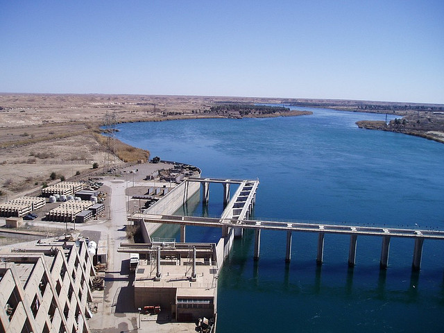 Haditha Dam. Credit: James McCauley/flickr