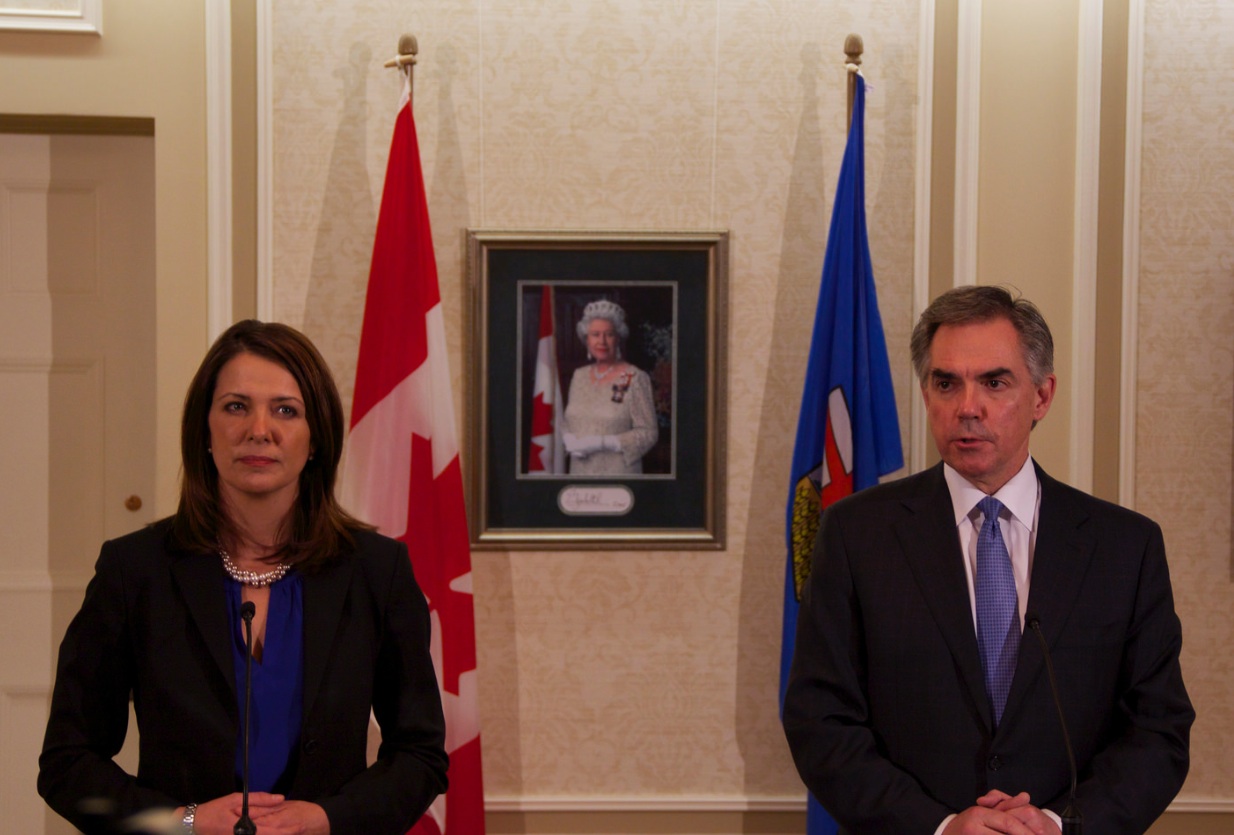 Danielle Smith & Jim Prentice