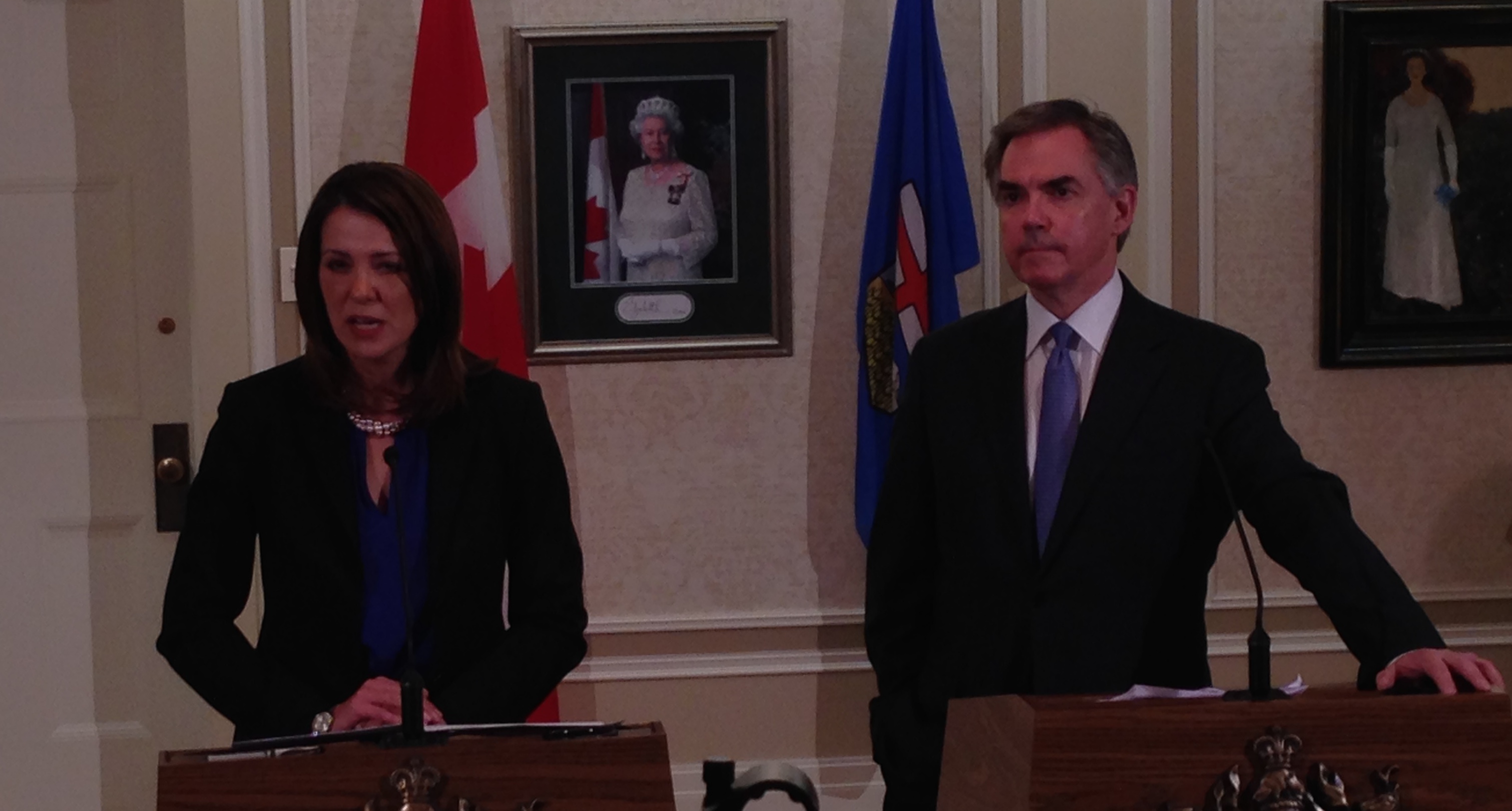 Danielle Smith & Jim Prentice