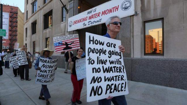 Photo: Detroit Water Brigade