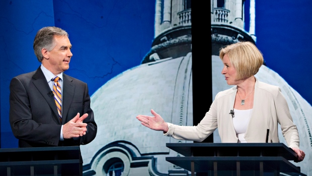 Jim Prentice & Rachel Notley