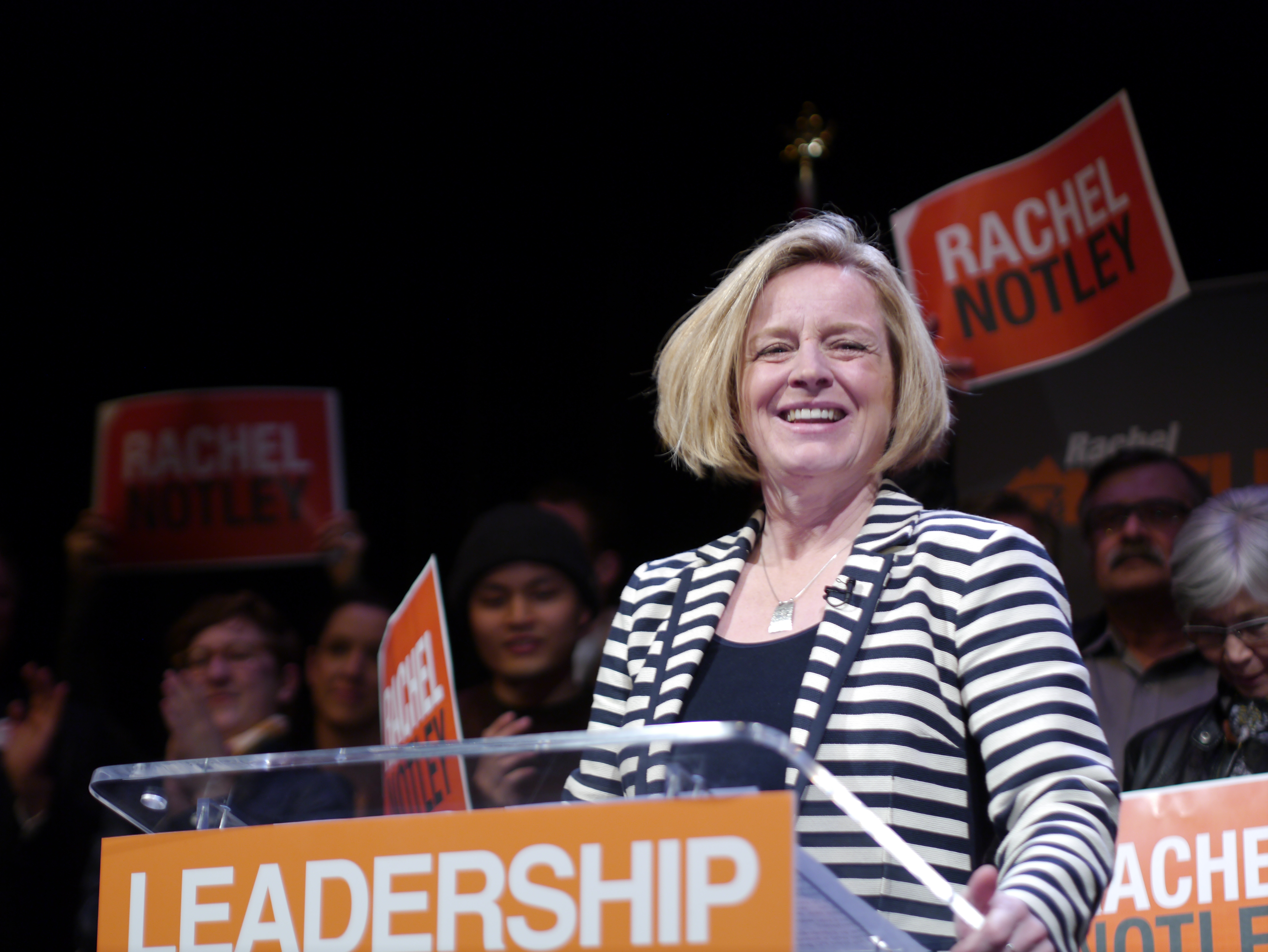 Alberta NDP Leader Rachel Notley