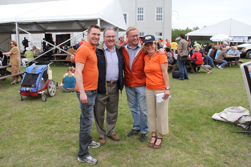 The Original NDP 4: Deron Bilous, Brian Mason, David Eggen & Rachel Notley