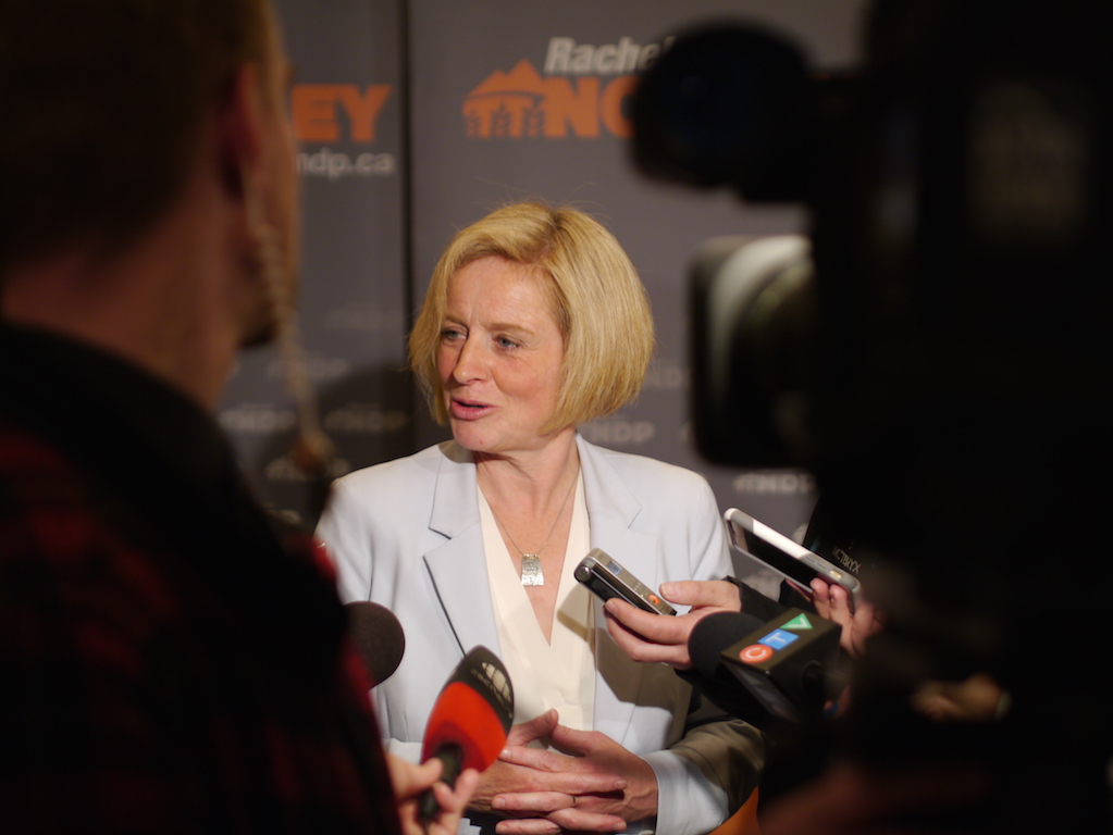 Alberta premier-elect Rachel Notley