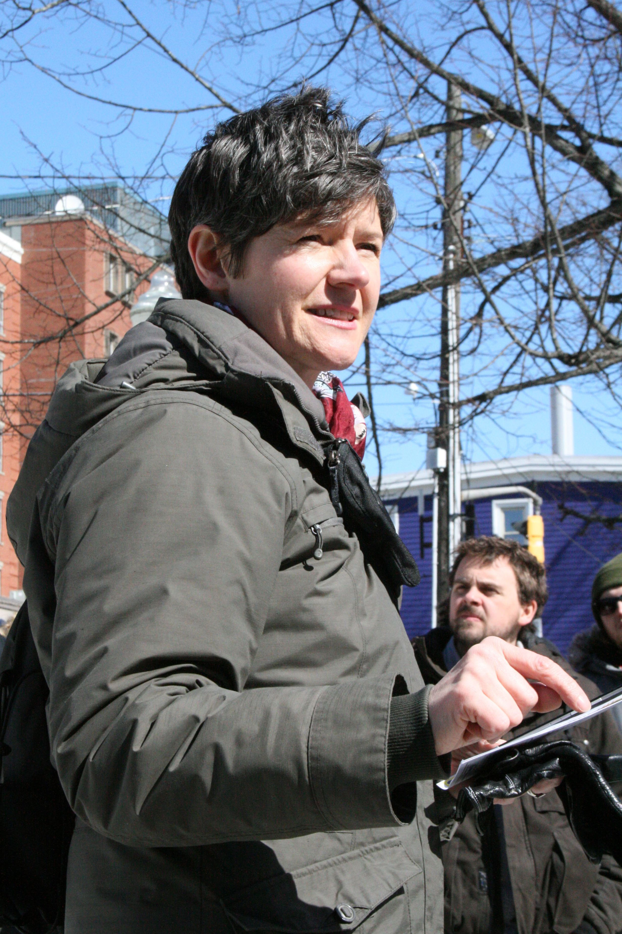 Halifax member of Parliament, Megan Leslie