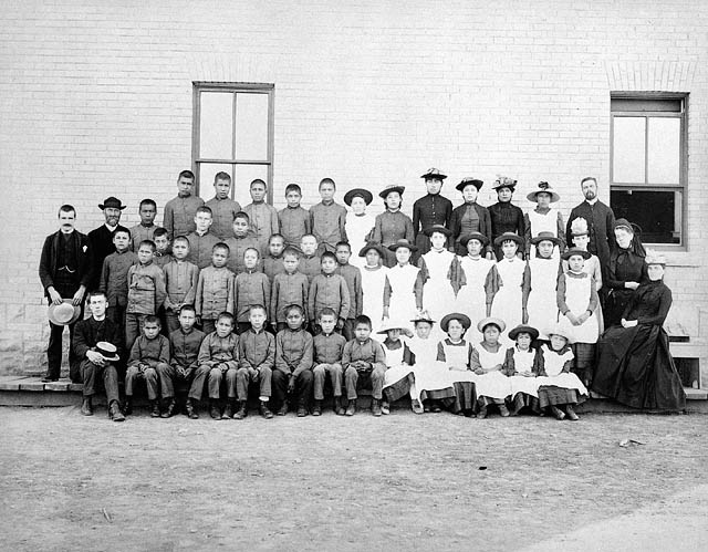 t. St. Paul's Indian Industrial School, Middlechurch, Manitoba, 1901