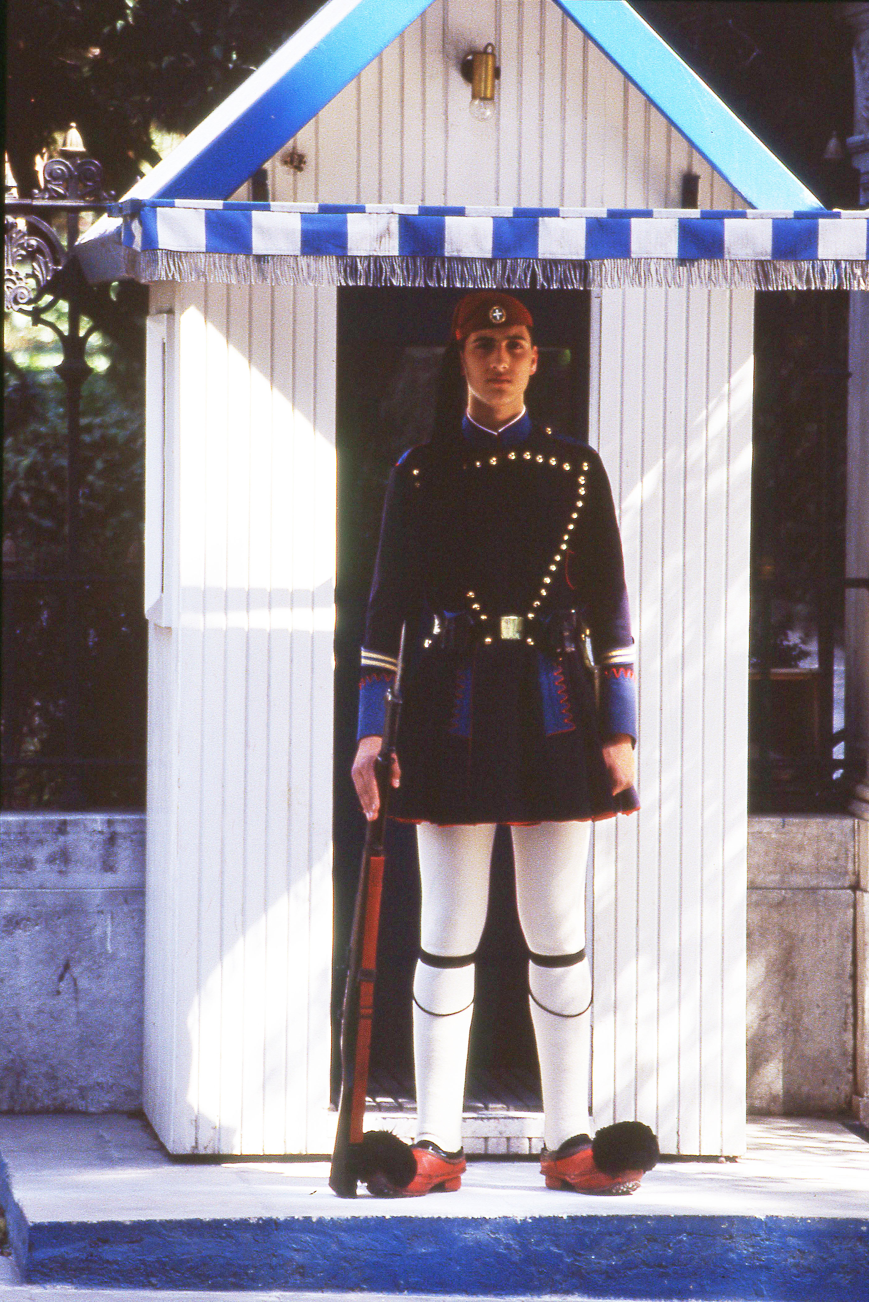 Greek soldier on Syntagma Square