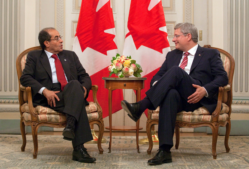 PM announces that Canada has lifted economic sanctions against Libya in Septemb