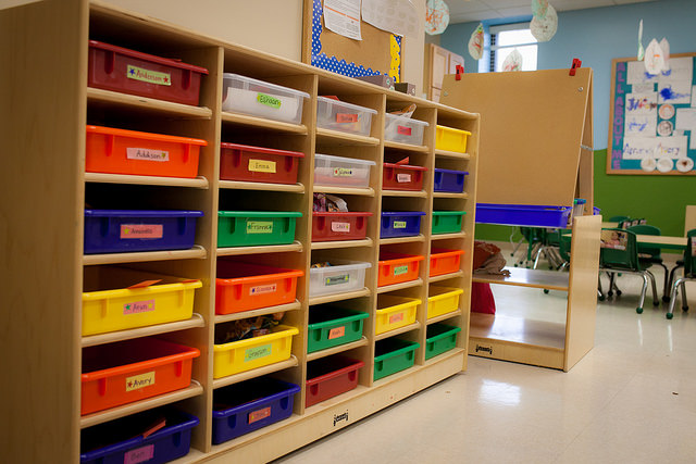 Photo: Daycare storage, flickr kids work chicago daycare