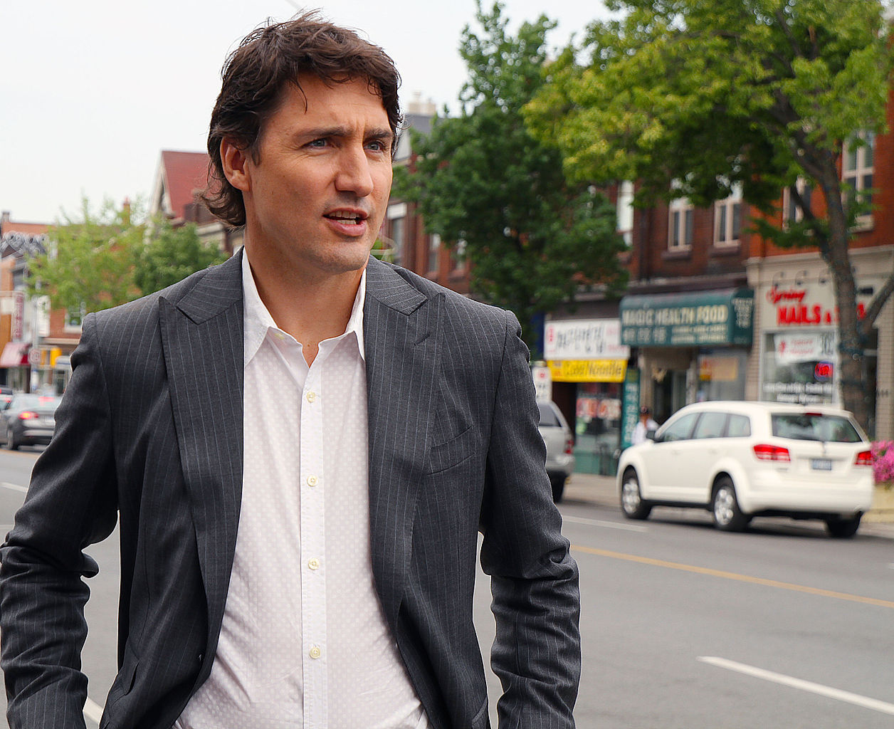 Justin Trudeau’s “sunny ways”. Photo by Wikimedia Commons, Alex Guibord