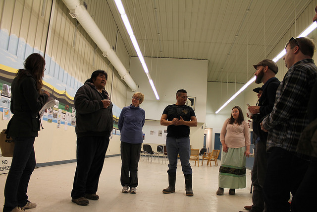 Council of Canadians chairperson Maude Barlow visited Shoal Lake 40 First Nation