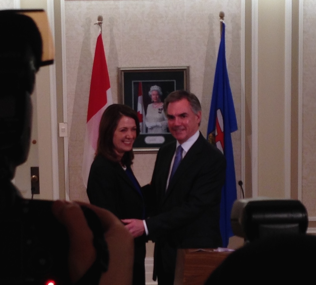 Danielle Smith & Jim Prentice