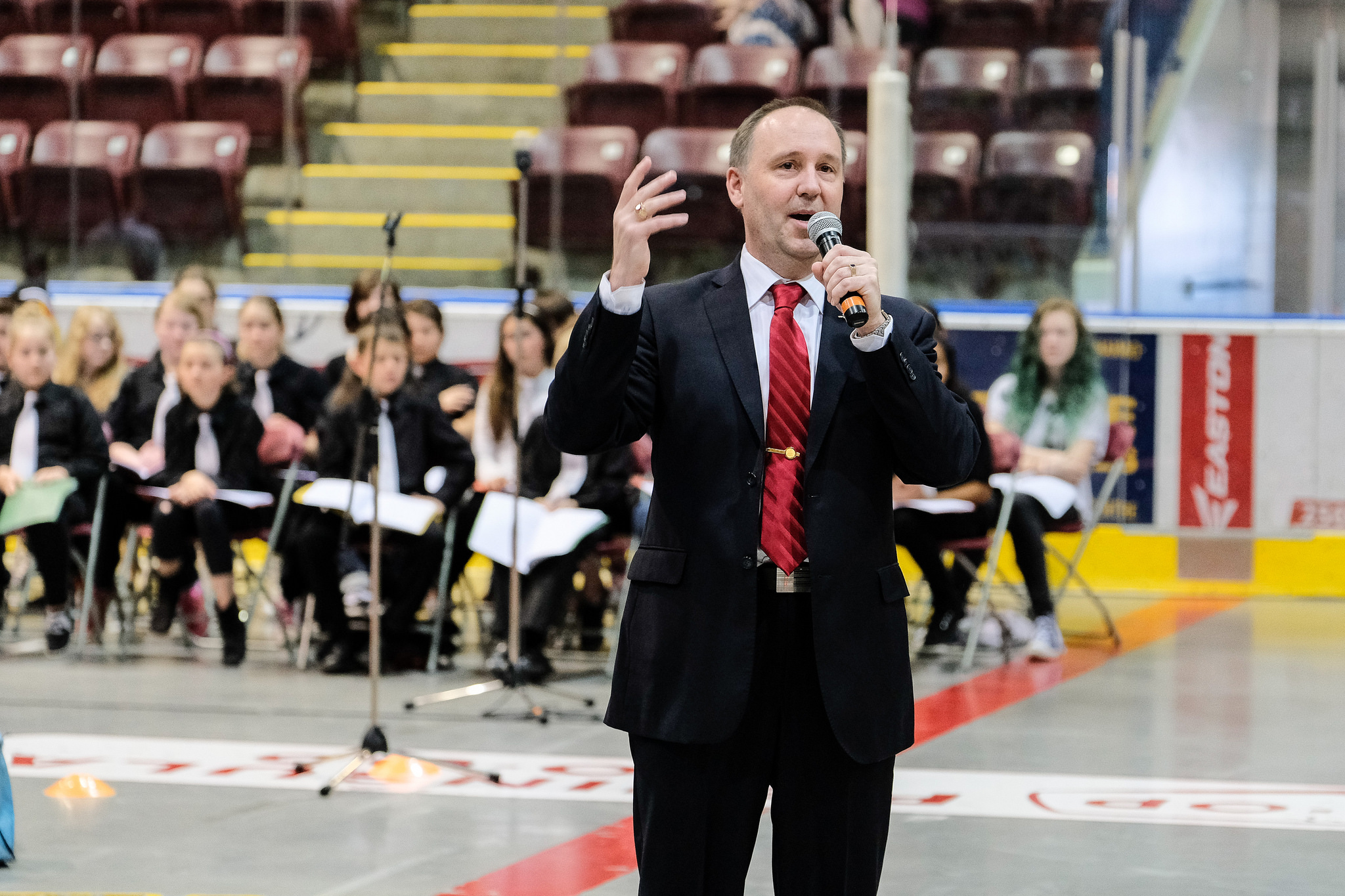 Minister Mike Bernier in Colwood, B.C, 2016