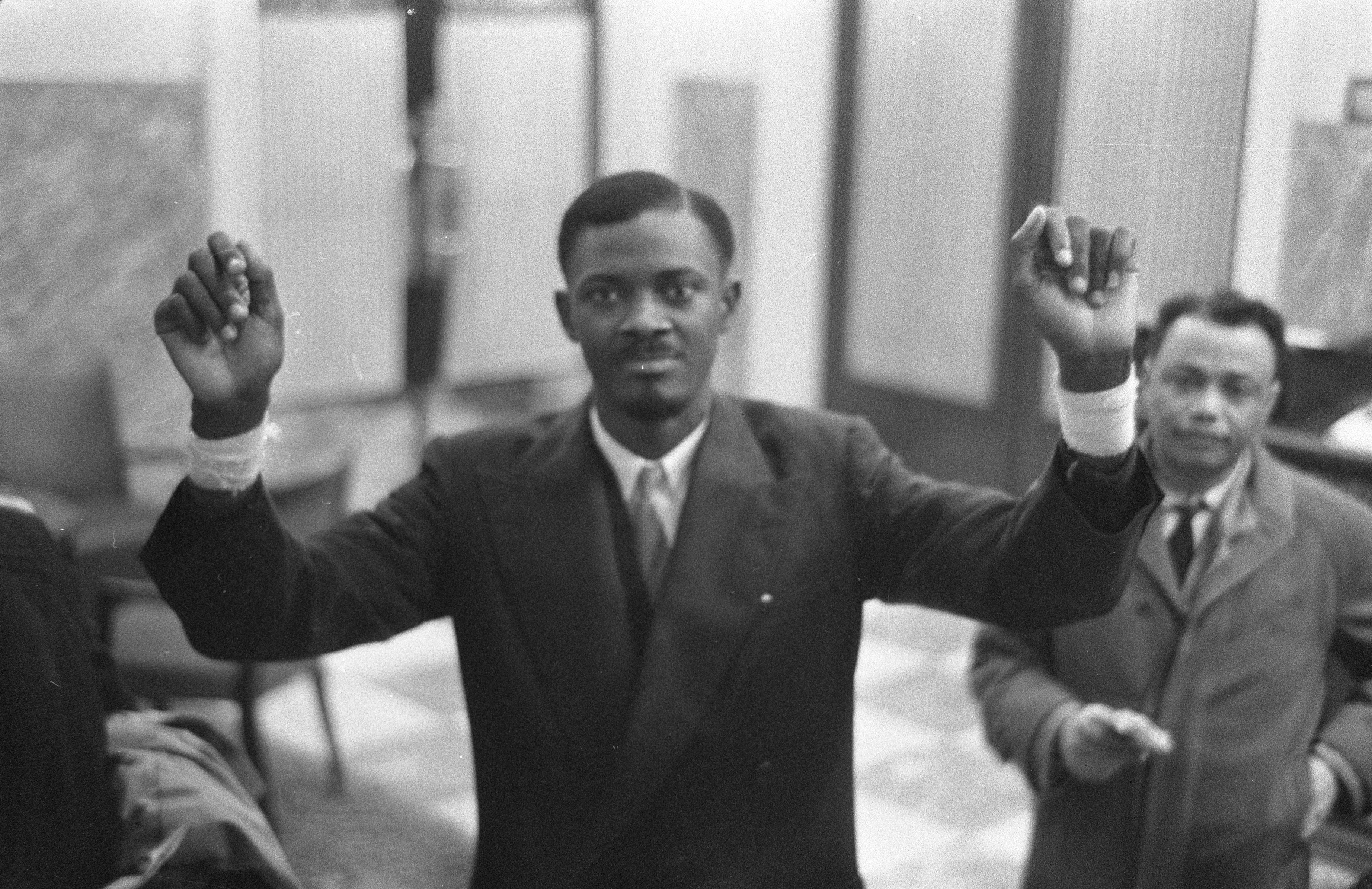 Congo's first democratically elected PM, Patrice Lumumba