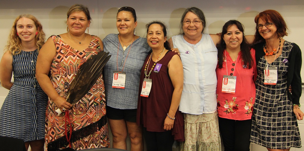 Panel members: ‘Convergence Assembly on Gendered Impacts: Indigenous women and r