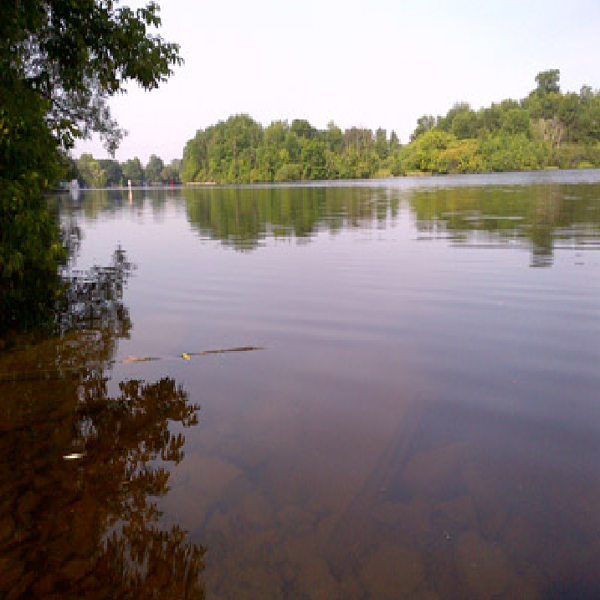 The Rideau River about 35 kilometres downstream of the Energy East pipeline cros