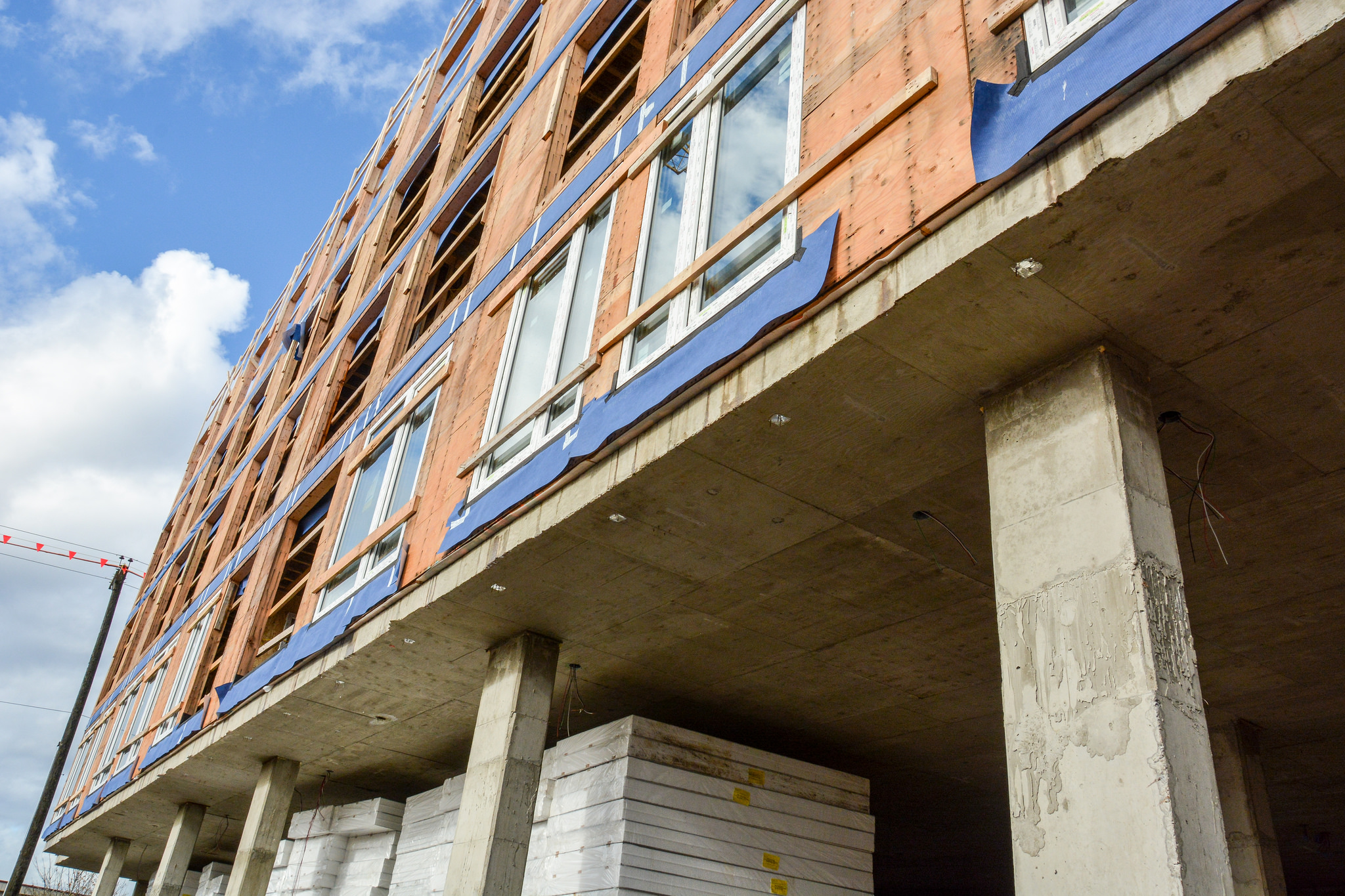 Passive House building tour at The Heights