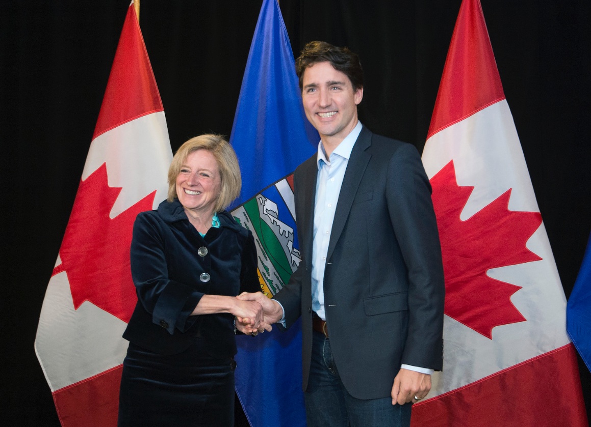 Rachel Notley & Justin Trudeau