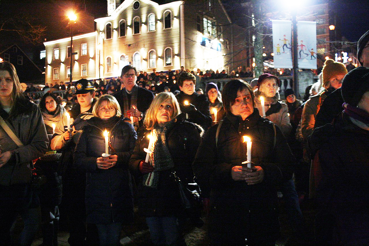 Nova Scotians grieve the Ste-Foy massacre