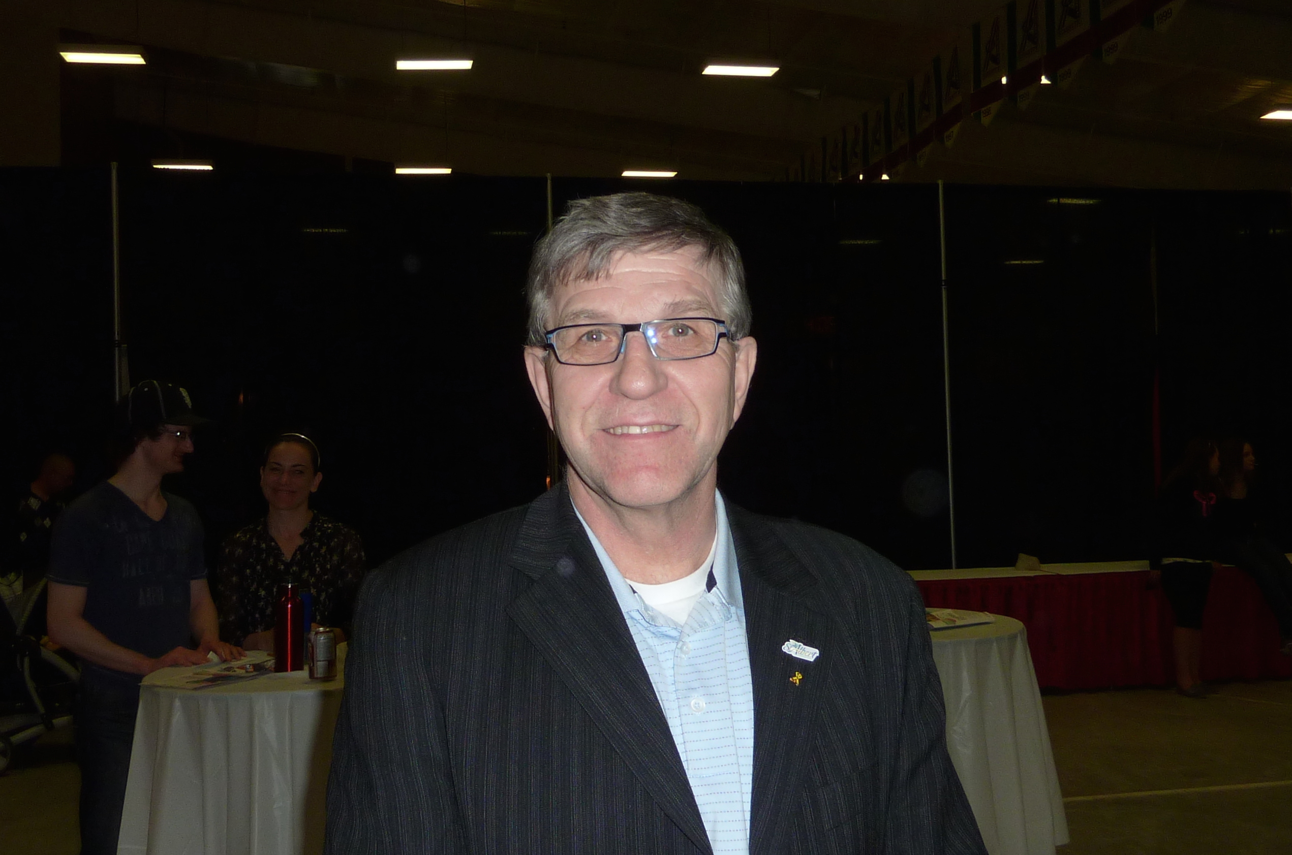 Sometime Alberta Liberal leadership candidate Nolan Crouse (David Climenhaga photo)