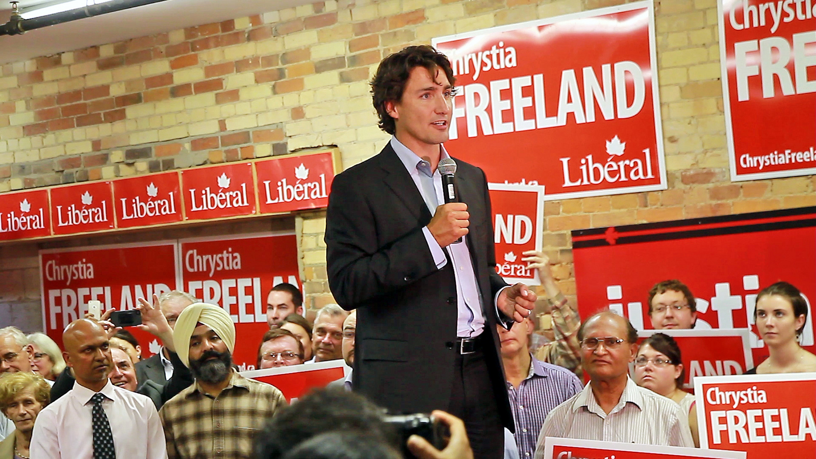 Justin Trudeau in 2013