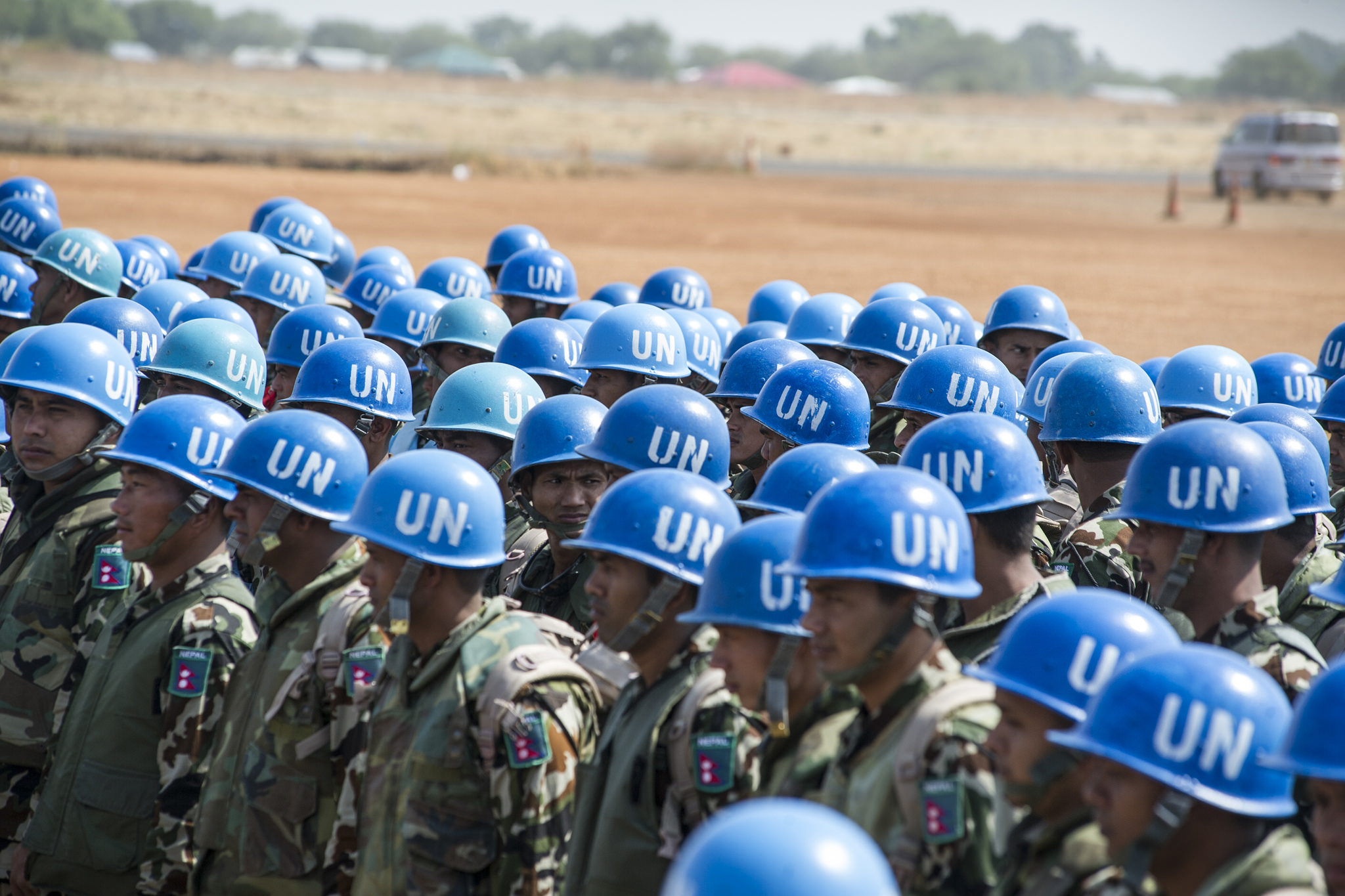 Contingent of Nepalese Peacekeepers Arrives in Juba from Haiti, 2014