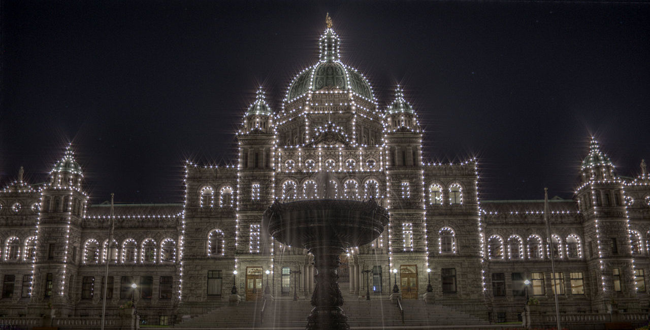 B.C. Legislature building