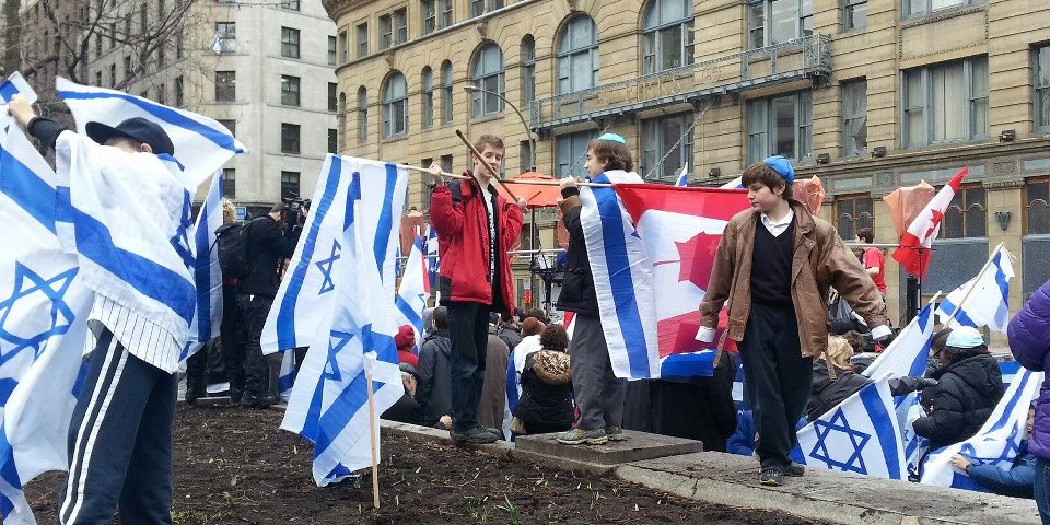 Image: Facebook/Israel Day Rally in Montreal