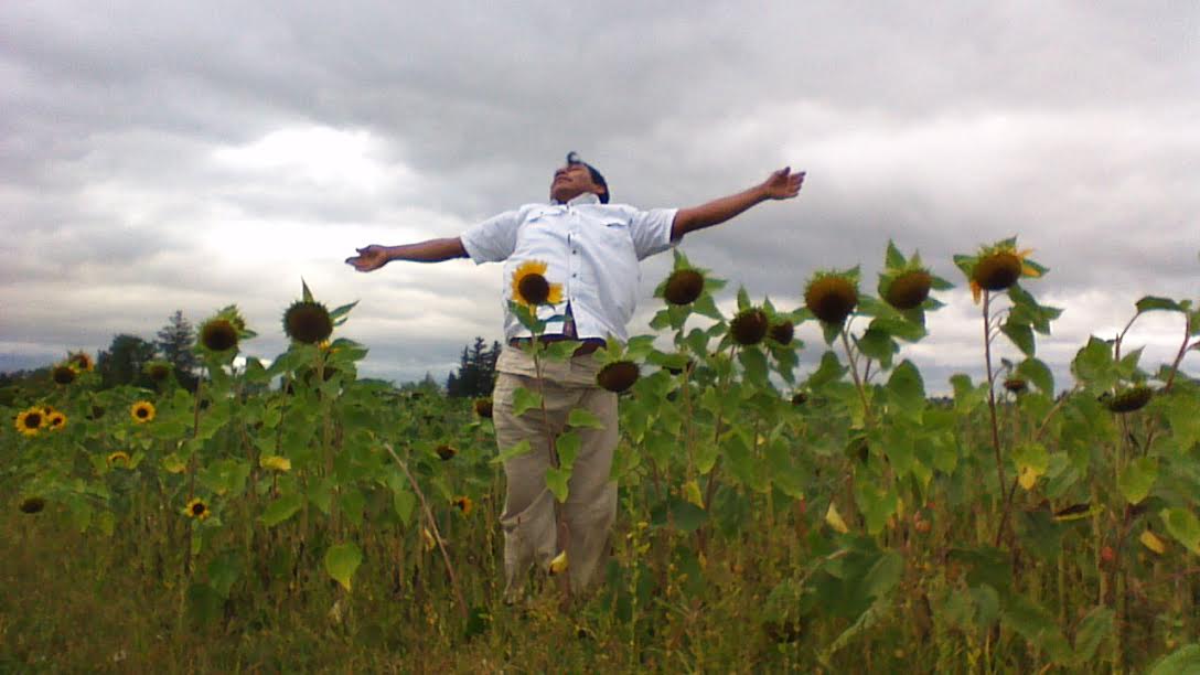 Sunflower Man, image used with permission