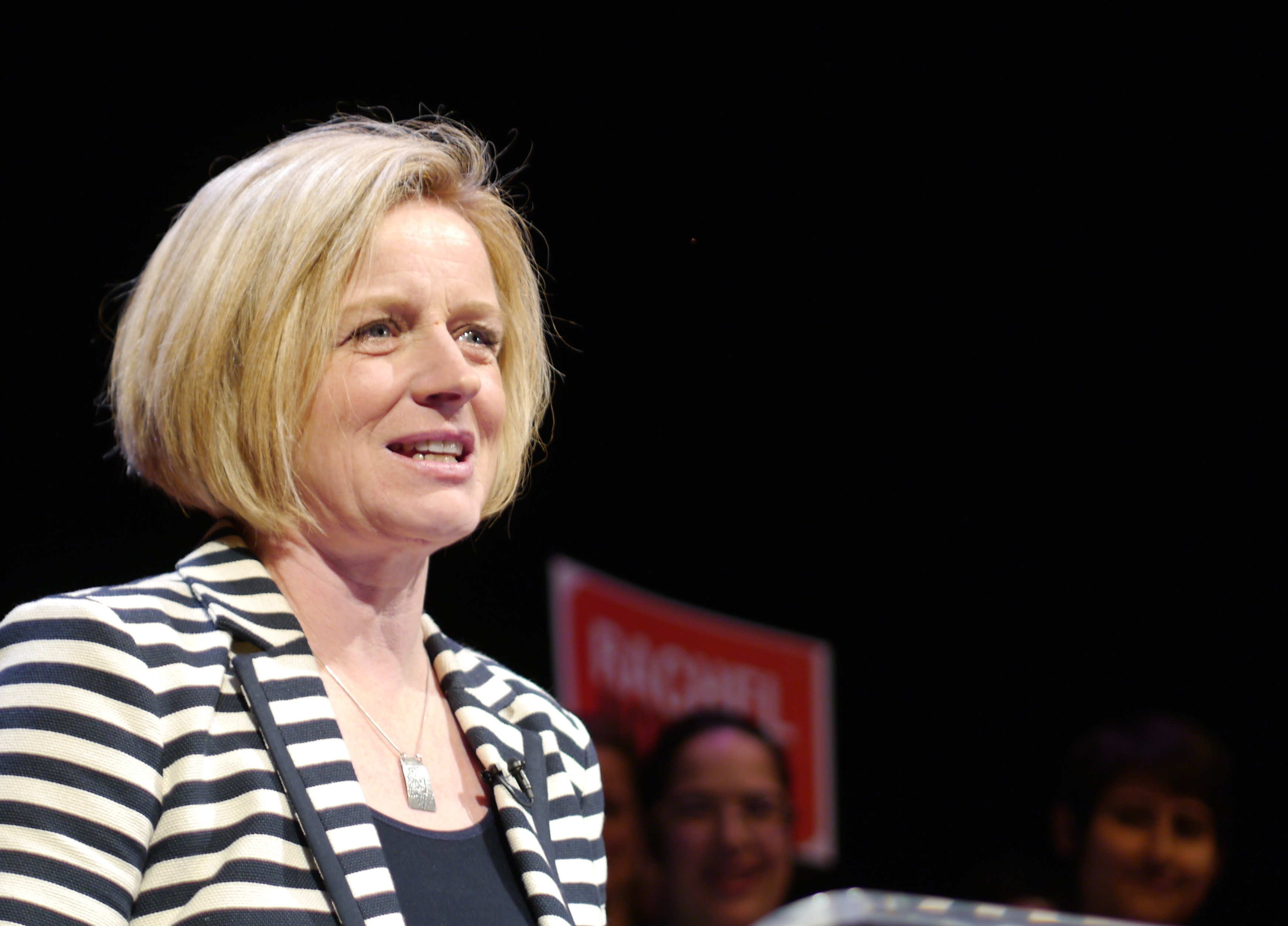 Alberta Premier Rachel Notley.