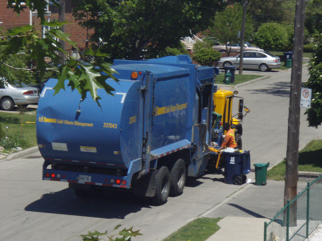 City of Toronto truck, image by Anthony Easton available for reuse from Flickr