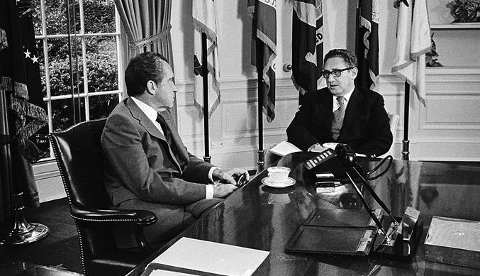 Richard Nixon and Henry Kissinger